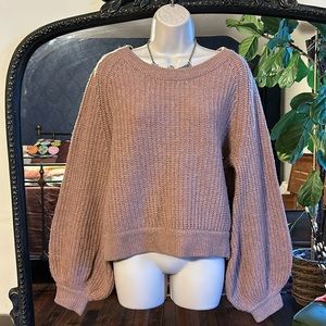 Golden Brown The Label Bay sweater. S